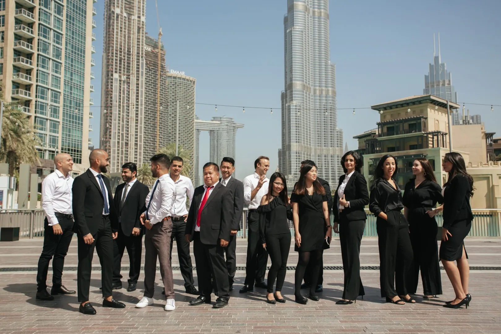 The Dubai Investment team in its Dubai offices